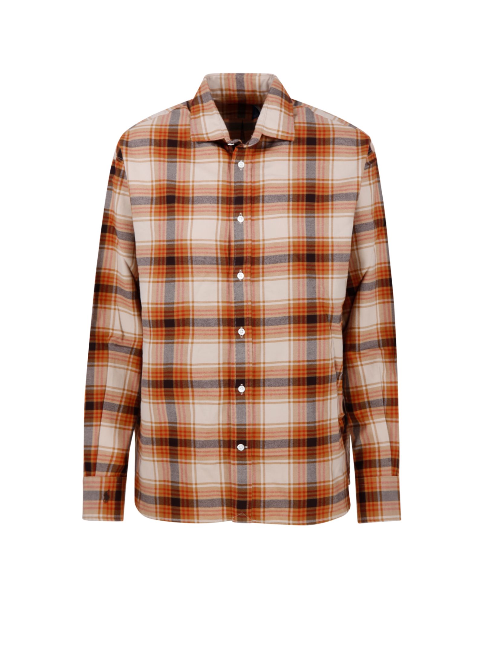 Camicia Donna marrone con motivo a quadri POLO RALPH LAUREN