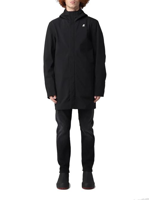 Giaccone K-Way Marylin Bonded da uomo ,nero/blu K-WAY | GIACCONI E GIUBBOTTI | K8116FWA3C