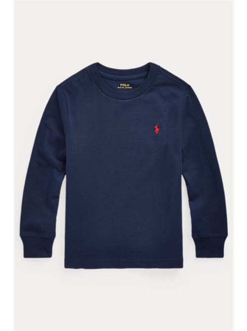 T-Shirt da Bambino Ralph Lauren a maniche lunghe POLO RALPH LAUREN | T-SHIRT | 321843804002