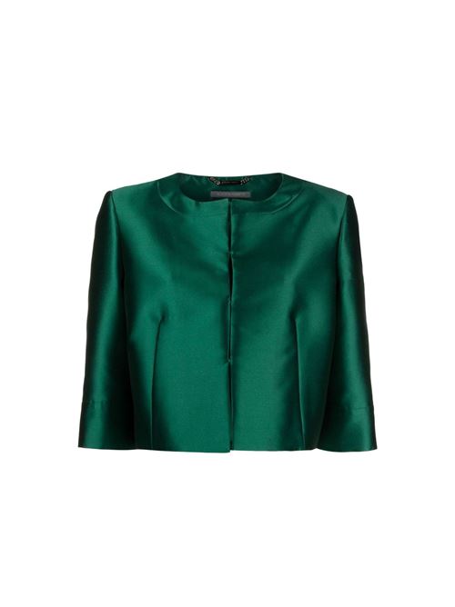 Giacca Donna verde senza colletto ALBERTA FERRETTI | GIACCHE | A052266250389