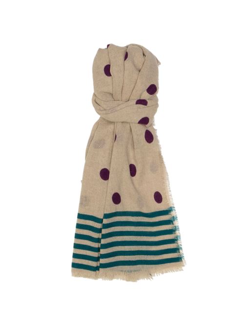 Sciarpa Donna beige con pois ALTEA | 60014031