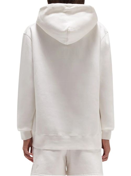 Felpa Donna bianco con tasca a marsupio AUTRY | HOIW409W