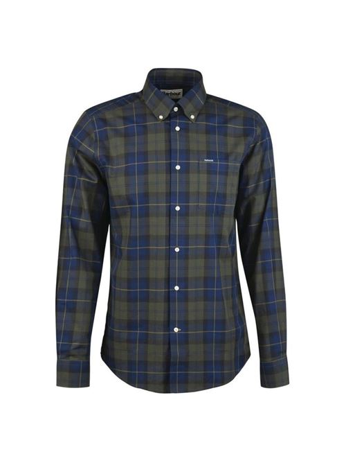 Camicia Uomo tartan con collo button down BARBOUR | MSH4982TN28