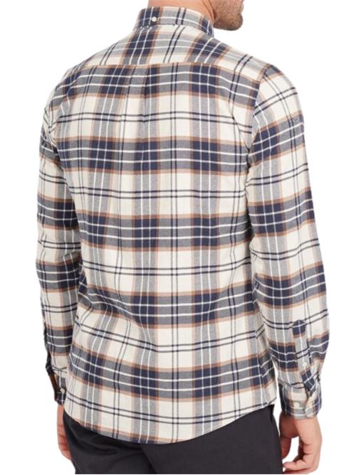 Camicia Uomo beige con colletto button-down BARBOUR | MSH5035BE11