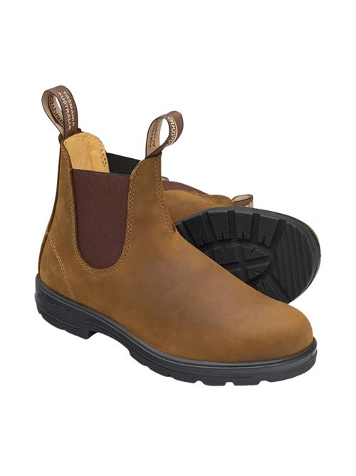 Stivaletti Uomo marrone con pelle Crazy Horse BLUNDSTONE | 232562