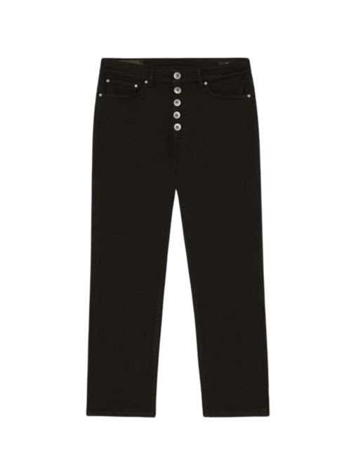 Jeans Donna nero con bottoni a gioiello DONDUP | DP268BBS0033DR4999