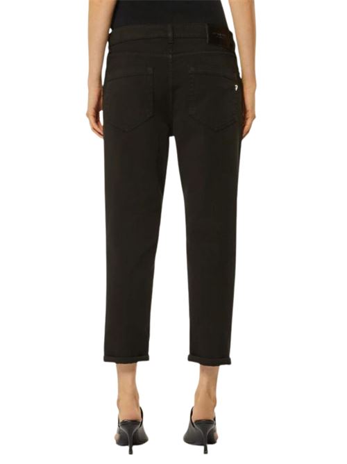 Jeans Donna nero con bottoni a gioiello DONDUP | DP268BBS0033DR4999