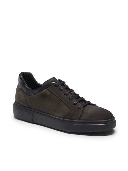 Sneakers da Uomo antracite  in pelle scamosciata FRATELLI ROSSETTI | SCARPE | 470542880