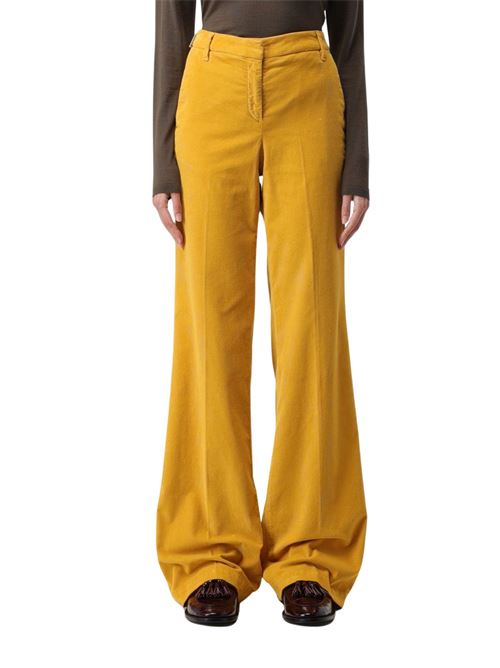 Pantalone Donna giallo con fondo gamba a zampa d'elefante JACOB COHEN | PANTALONI | VP01801S4118I88