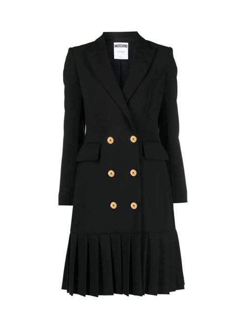 Abito Donna nero a doppiopetto MOSCHINO COUTURE | A041355240555