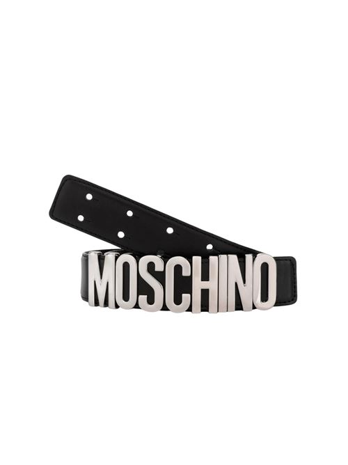 Cintura Donna nero con chiusura regolabile MOSCHINO COUTURE | A800780013555