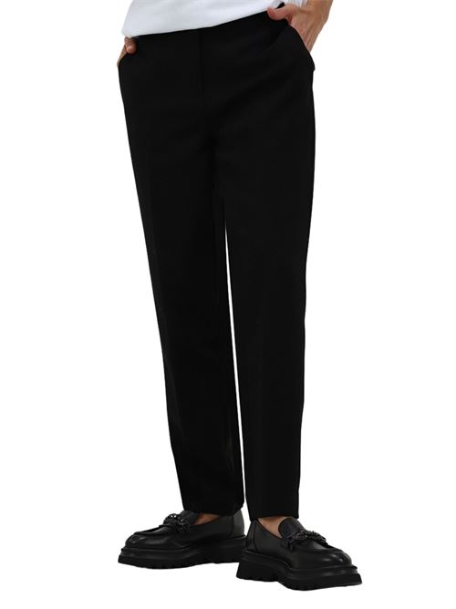 Pantalone Donna nero con logo sul retro TWINSET | 232TT219600006