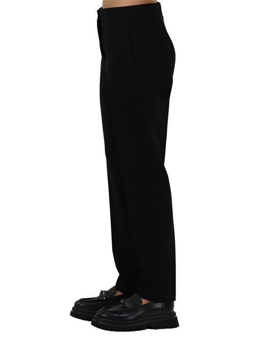 Pantalone Donna nero con logo sul retro TWINSET | 232TT219600006