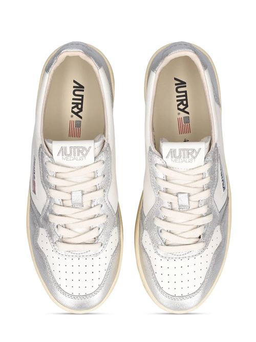 Sneakers da donna con dettagli oro in pelle AUTRY | PTLWWB18