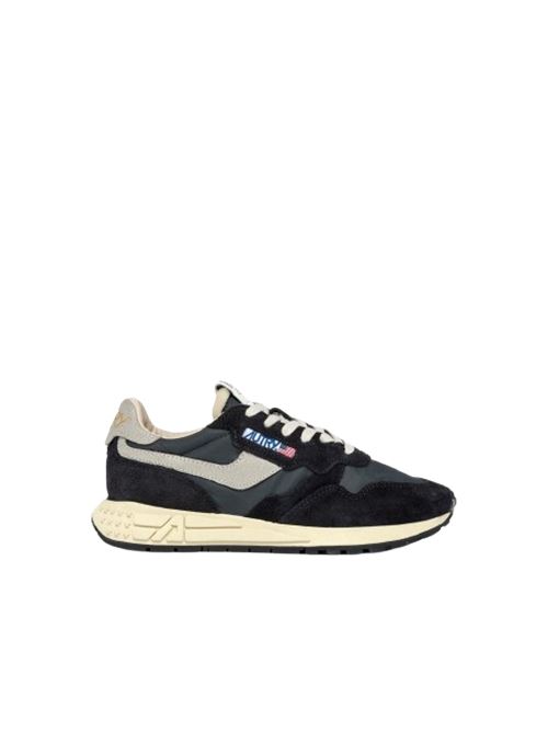 Scarpa da running da Uomo in pelle color bianco/blu/grigia AUTRY | WWLWNC05