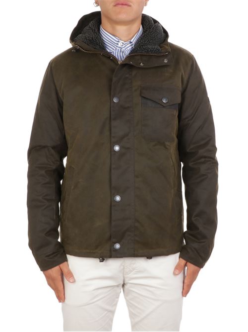 Giubbino da uomo impermeabile color oliva BARBOUR INTERNATIONAL | GIACCONI E GIUBBOTTI | MWX1372MWXOL51