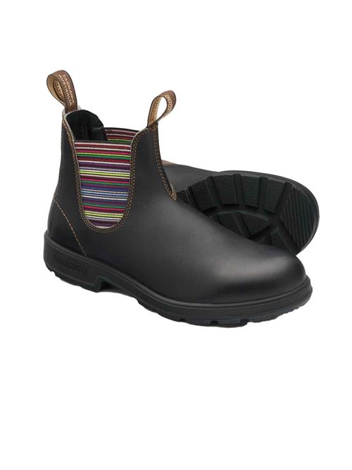 Stivaletti marroni da donna con banda multicolor BLUNDSTONE | 1409DBC1409