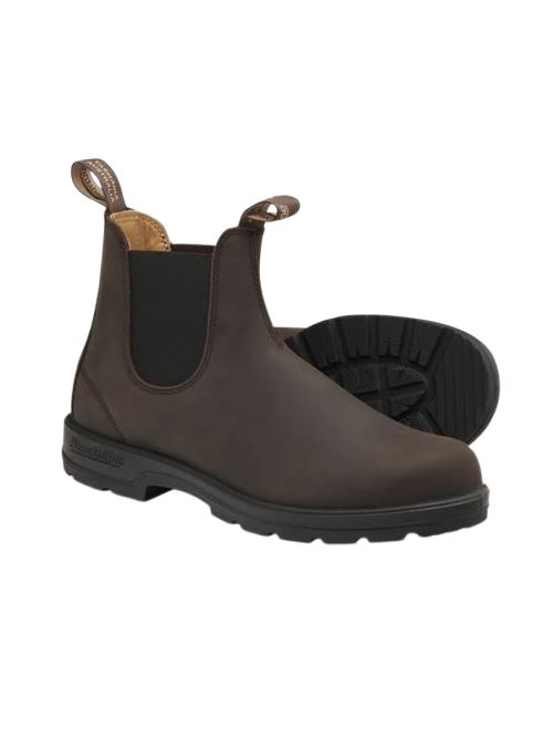 Stivaletti Marroni uomo con banda elsatica nera BLUNDSTONE | 2340BC2340