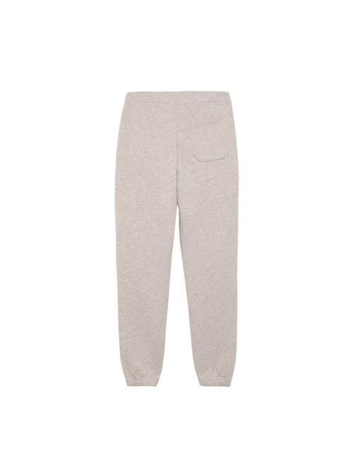 Pantalone tuta da uomo con logo ricamato colore grigio melange chiaro AUTRY | SPPMA3JM