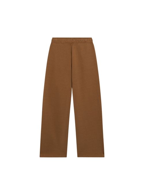 Pantalone tuta da donna con coulisse in cotone color tabacco AUTRY | SPPWM7HN