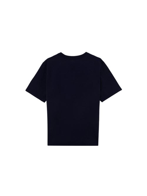 T-shirt da uomo girocollo in cotone colore blu navy AUTRY | TSPMA7CB