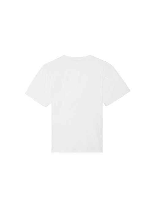 T-shirt da donna, girocollo in cotone colore bianco AUTRY | TSPWA7CW