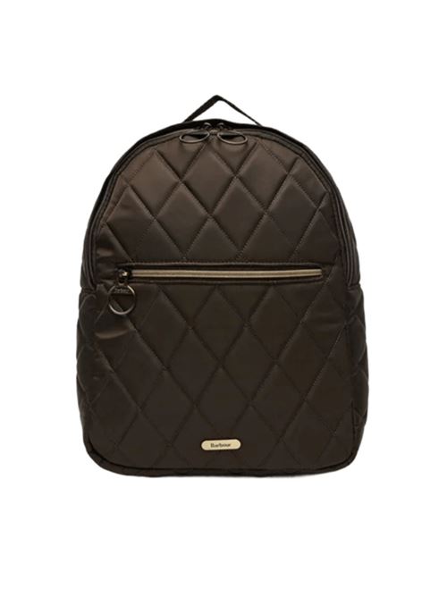 Zaino da donna trapuntato in nylon verde oliva BARBOUR | LBA0394LBAOL75