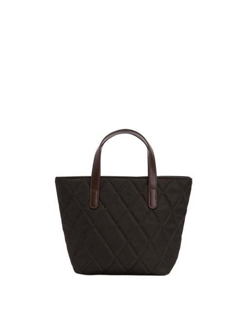 Borsa da donna a mano/ tracolla, trapuntata, in nylon colore verde oliva BARBOUR | LBA0431LBAOL75