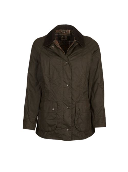 Giacca da donna in cotone cerato colore verde oliva BARBOUR | LWX0668LWXOL71