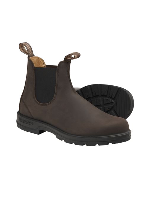 Stivaletti da uomo in pelle, CHELSEA BOOTS, colore marrone elastico nero BLUNDSTONE | 2340BC2340