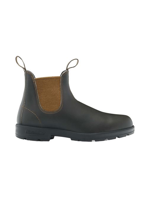 Stivaletti da donna in pelle, CHELSEA BOOTS, colore marrone, elastico caramello BLUNDSTONE | 2501BCD2501