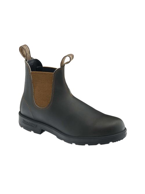 Stivaletti da donna in pelle, CHELSEA BOOTS, colore marrone, elastico caramello BLUNDSTONE | 2501BCD2501