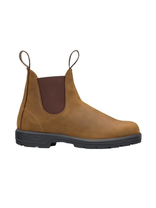 Stivaletti da uomo in pelle, CHELSEA BOOTS, colore sabbia, elastico marrone BLUNDSTONE | 562BC562