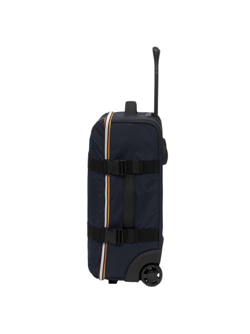 Il trolley da viaggio in tessuto ripstop impermeabile, idrorepellente, antivento blu K-WAY | K2127IWY04