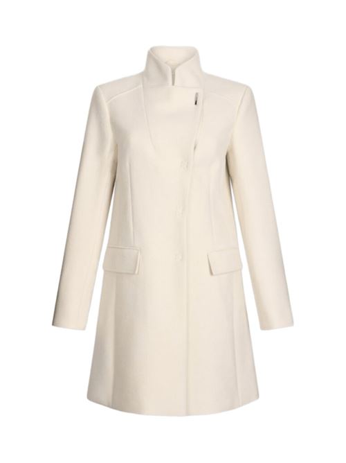 Cappotto da donna in misto lanacolore beige chiaro LIU JO | CAPPOTTI | MF5119-J487320304
