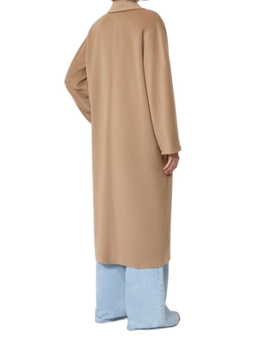 Madame Icon Coat in lana misto cashmere con cinura in vita, colore cammello MAX MARA | 1018015106001