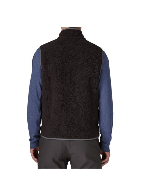 Gilet in pile spazzolato di 100% poliestere riciclato, colore grey PATAGONIA | 22821BFO