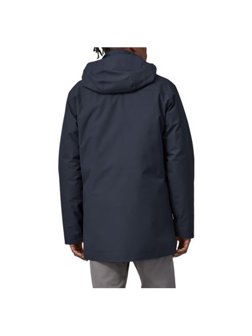 Parka da uomo modulabile in tessuto tecnico e piuma d'oca, colore blu PATAGONIA | 28389NENA
