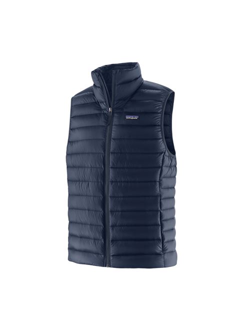 Gilet da uomo trapuntato, imbottito in piuma, colore navy PATAGONIA | 84623NENA