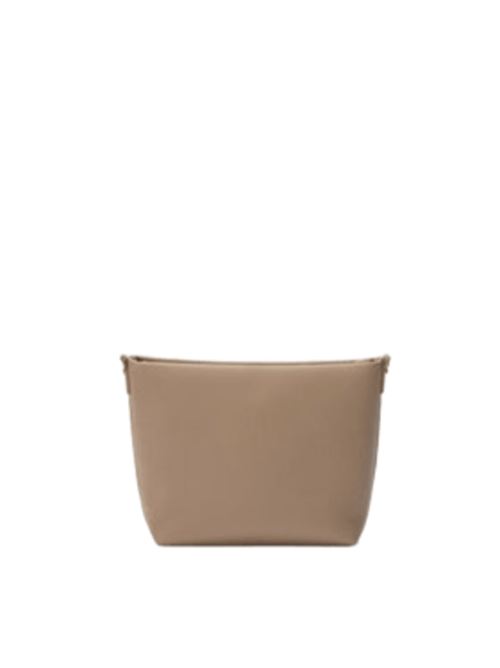 Borsa da donna in pelle martellata, tracolla removibile, colore nocciola MC2 SAINT BARTH | ALI003400531I12