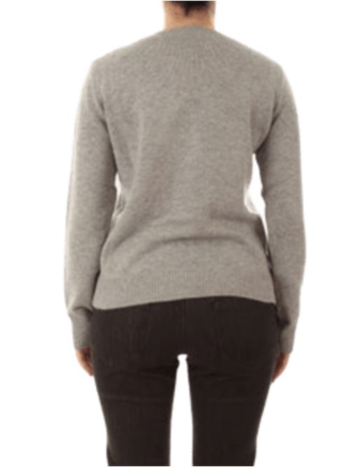 Maglia da donna in misto lana e cashmere, girocollo SNOOPY/RAIN, color cammello MC2 SAINT BARTH | QUE001000438I15MLEMB