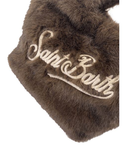 Borsa da donna in ecopelliccia, a mano/ tracolla, colore marrone MC2 SAINT BARTH | VAMI02101453I18M12EMB