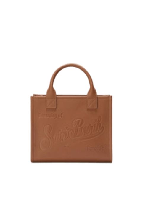 Borsa da donna in pelle martellata a spalla/tracolla, color cammello. MC2 SAINT BARTH | VANMD00100532I19