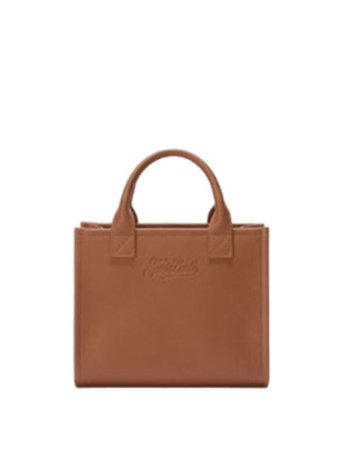 Borsa da donna in pelle martellata a spalla/tracolla, color cammello. MC2 SAINT BARTH | VANMD00100532I19