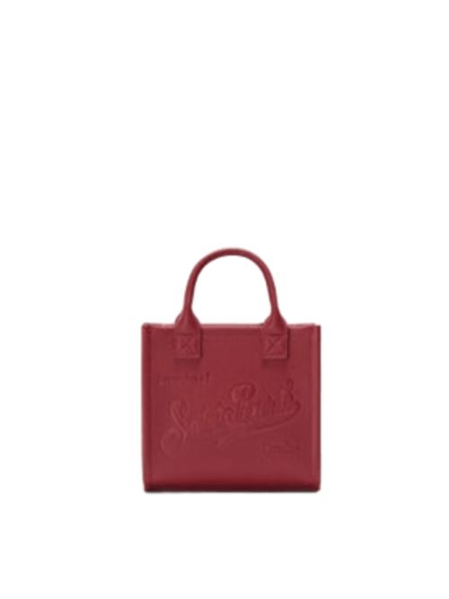 Borsa da donna in pelle martellata, a mano/tracolla, colore bordeaux. MC2 SAINT BARTH | VANMI00100777I45