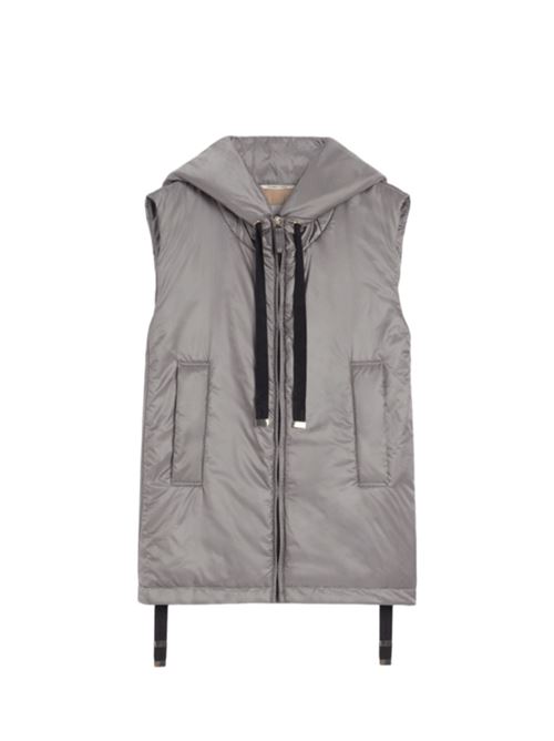 Gilet da donna, corto con cappuccio e bordo a coulisse, colore lava MAX MARA THE CUBE | GILET | 9296024406024