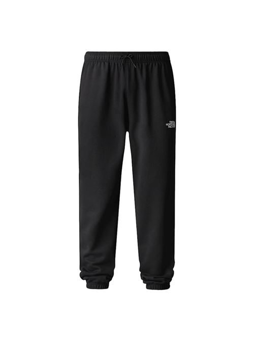 Jogger da uomo in misto cotone, colore black. THE NORTH FACE | PANTALONI | NF0A8C1WJK31