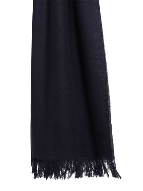 Stola rettangolare ini pura lana tinta unita, colore blu notte WEEKEND MAX MARA | 5546045406003
