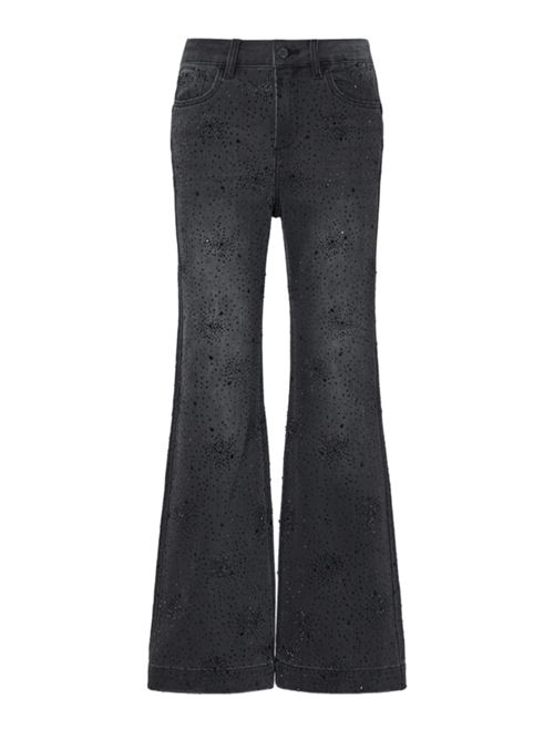 FLARE STRASS LIU JO | PANTALONI | UF6107-D042388219