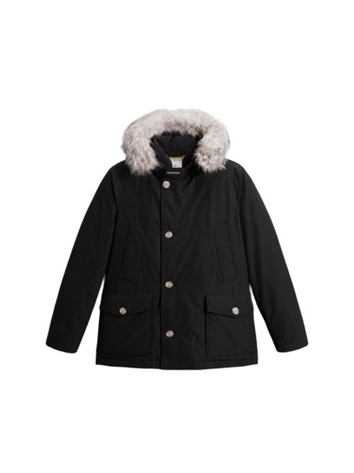 ARCTIC DETACHABLE FUR ANORAK WOOLRICH | GIACCONI E GIUBBOTTI | CFWOOU0484MBUT0001BLK